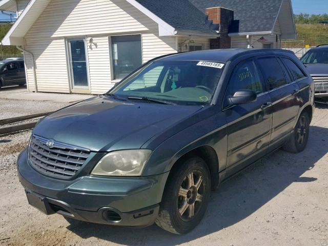 2C4GM68484R513442 - 2004 CHRYSLER PACIFICA GREEN photo 2