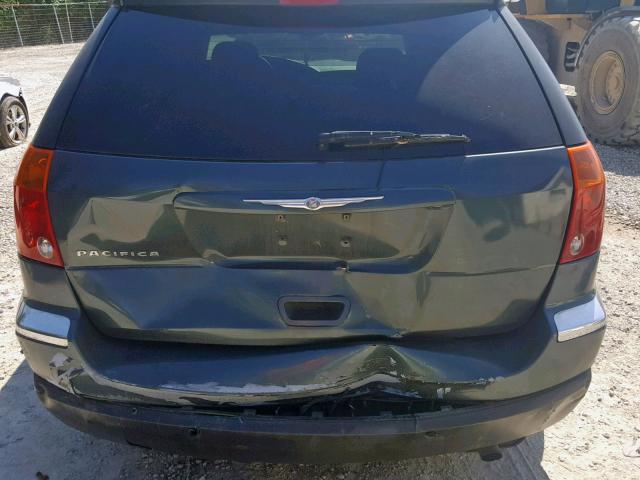 2C4GM68484R513442 - 2004 CHRYSLER PACIFICA GREEN photo 9