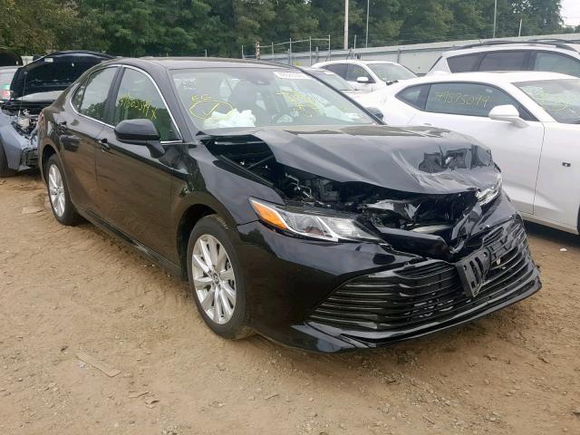 4T1B11HK7KU786288 - 2019 TOYOTA CAMRY L BLACK photo 1