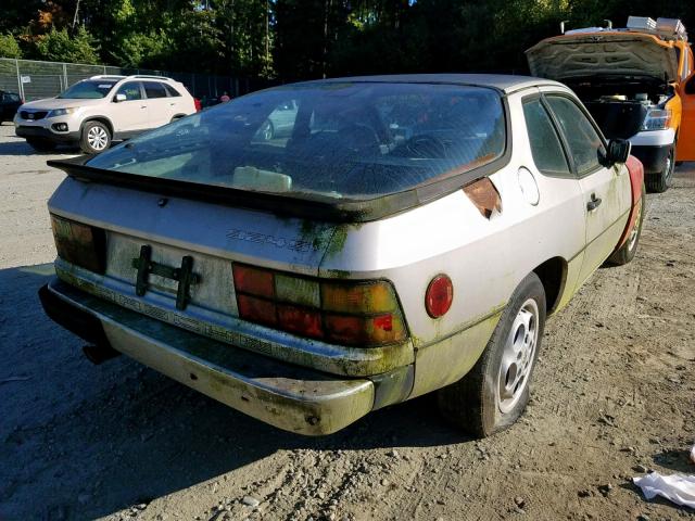 WP0AA0925HN450912 - 1987 PORSCHE 924 S SILVER photo 4