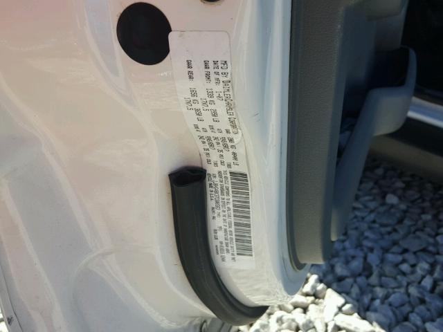 1J8HG48K37C600363 - 2007 JEEP COMMANDER WHITE photo 10