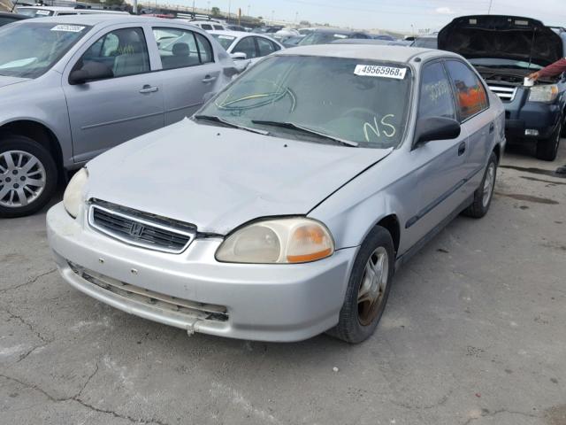 JHMEJ6528VS017753 - 1997 HONDA CIVIC DX TWO TONE photo 2