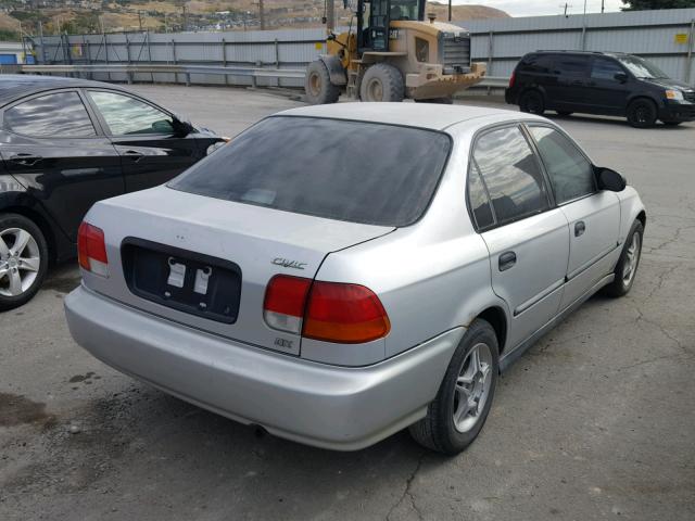 JHMEJ6528VS017753 - 1997 HONDA CIVIC DX TWO TONE photo 4