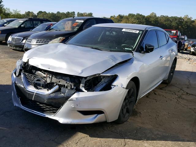 1N4AA6AP8HC419651 - 2017 NISSAN MAXIMA 3.5 SILVER photo 2