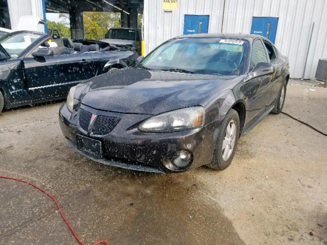 2G2WP552881138757 - 2008 PONTIAC GRAND PRIX BLACK photo 2
