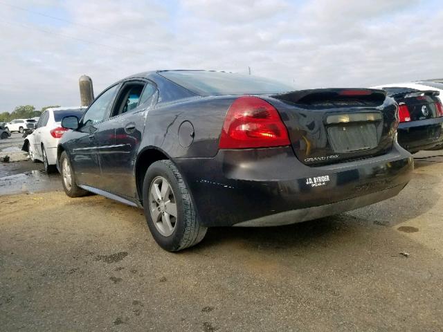 2G2WP552881138757 - 2008 PONTIAC GRAND PRIX BLACK photo 3