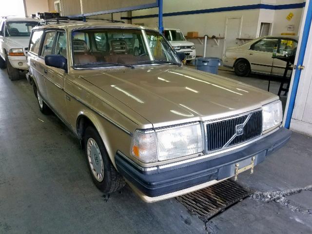 YV1AX8858G1698130 - 1986 VOLVO 245 DL GOLD photo 1