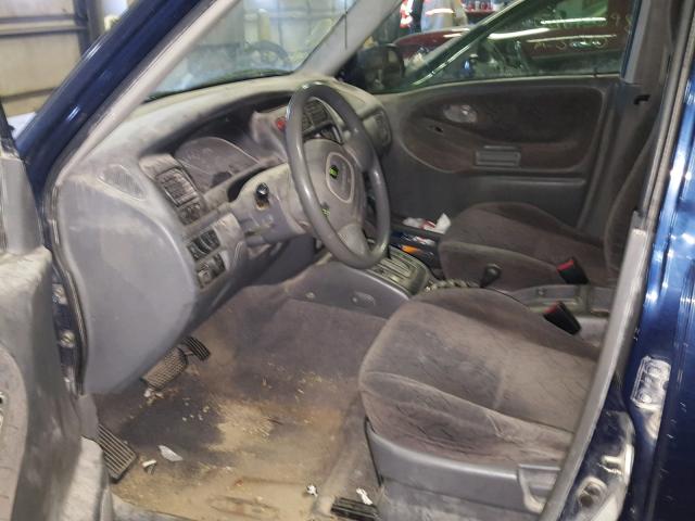 2CNBJ634516953928 - 2001 CHEVROLET TRACKER LT BLUE photo 5