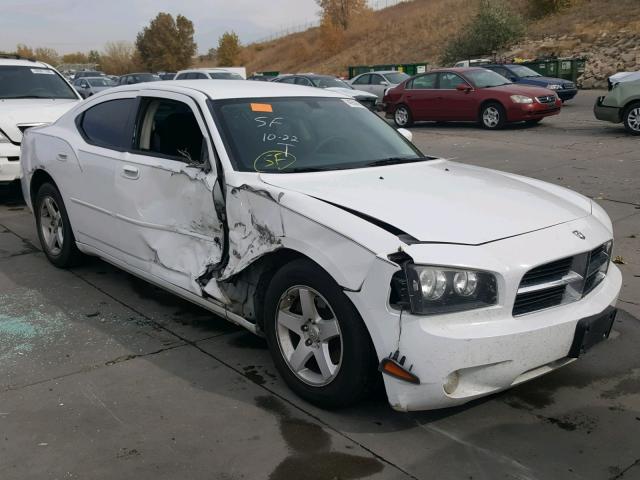 2B3CA3CV8AH290473 - 2010 DODGE CHARGER SX WHITE photo 1