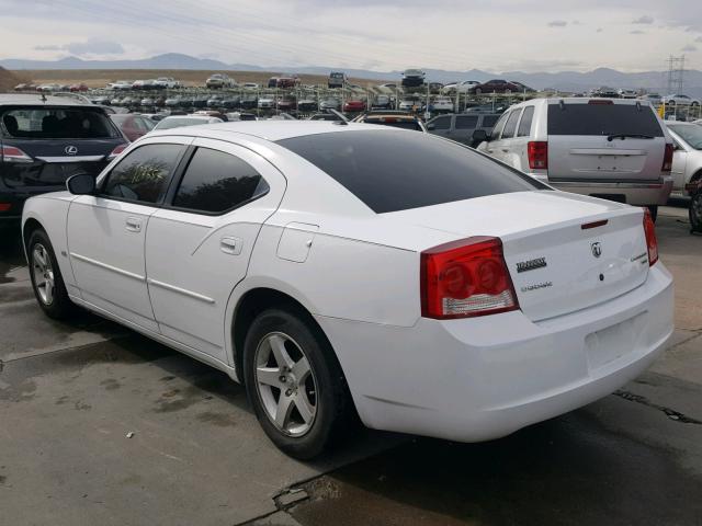 2B3CA3CV8AH290473 - 2010 DODGE CHARGER SX WHITE photo 3