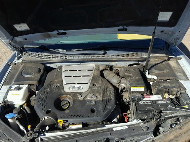 KMHFC46F96A102934 - 2006 HYUNDAI AZERA SE SILVER photo 7