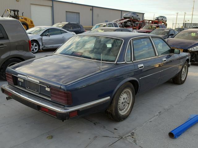 SAJFY1741MC629550 - 1991 JAGUAR XJ6 BASELI BLUE photo 4