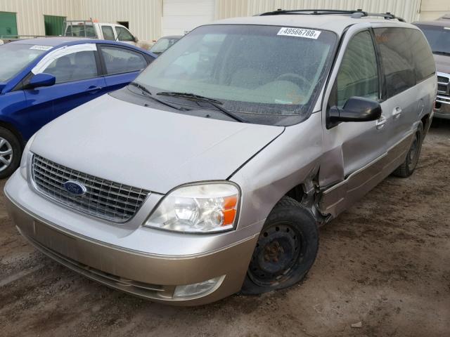 2FMDA58214BB25168 - 2004 FORD FREESTAR L SILVER photo 2