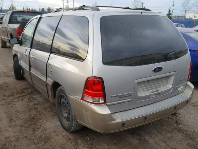 2FMDA58214BB25168 - 2004 FORD FREESTAR L SILVER photo 3