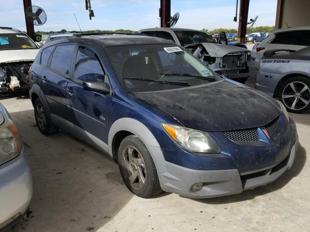 5Y2SL62863Z440326 - 2003 PONTIAC VIBE BLUE photo 1