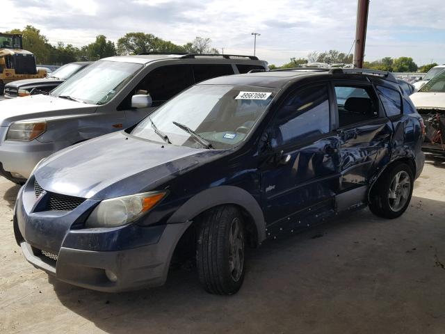 5Y2SL62863Z440326 - 2003 PONTIAC VIBE BLUE photo 2