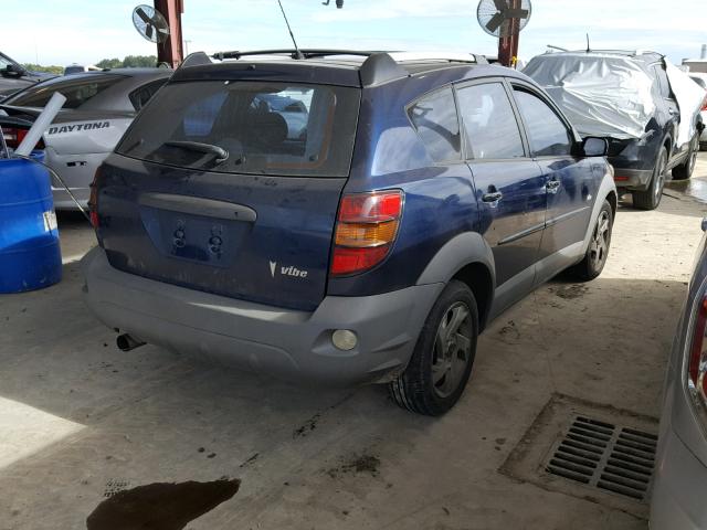 5Y2SL62863Z440326 - 2003 PONTIAC VIBE BLUE photo 4