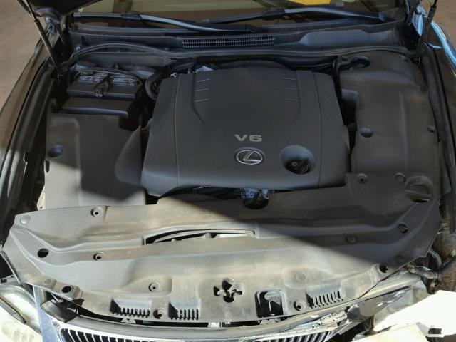 JTHBK262865022779 - 2006 LEXUS IS 250 BLUE photo 7