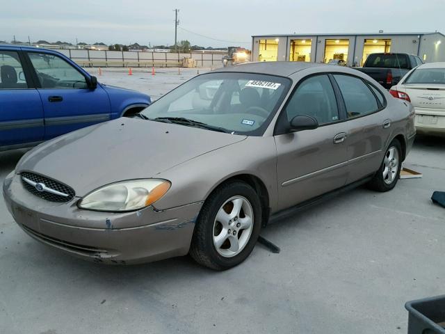 1FAFP55213G137883 - 2003 FORD TAURUS SES TAN photo 2