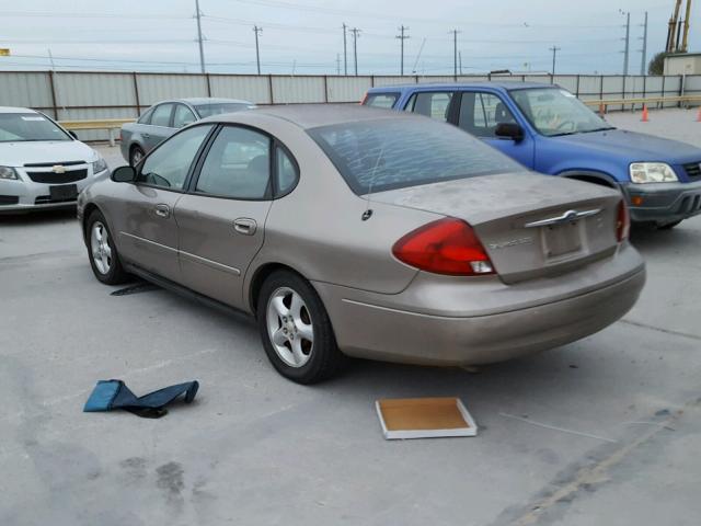 1FAFP55213G137883 - 2003 FORD TAURUS SES TAN photo 3