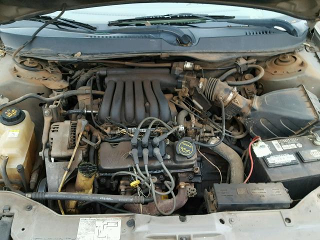 1FAFP55213G137883 - 2003 FORD TAURUS SES TAN photo 7