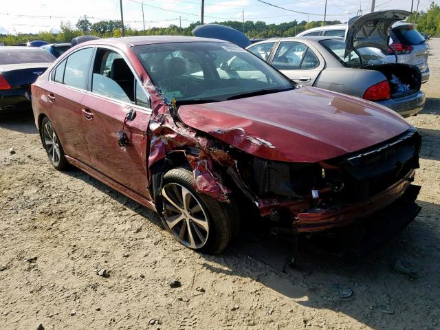 4S3BNEK67H3015078 - 2017 SUBARU LEGACY 3.6 BURGUNDY photo 1