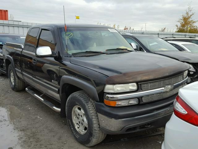 2GCEK19V1Y1403246 - 2000 CHEVROLET SILVERADO BLACK photo 1