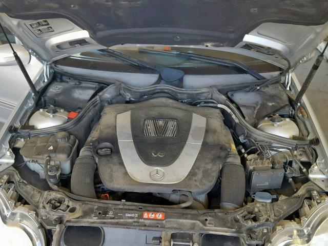 WDBRF92H47F881174 - 2007 MERCEDES-BENZ C 280 4MAT SILVER photo 7