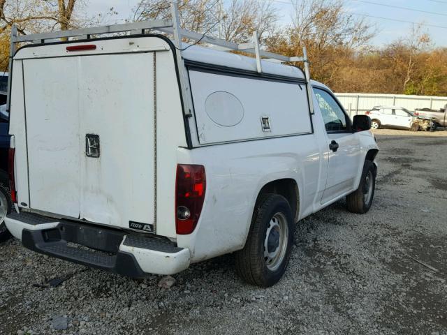 1GCCSBF93B8106536 - 2011 CHEVROLET COLORADO WHITE photo 4