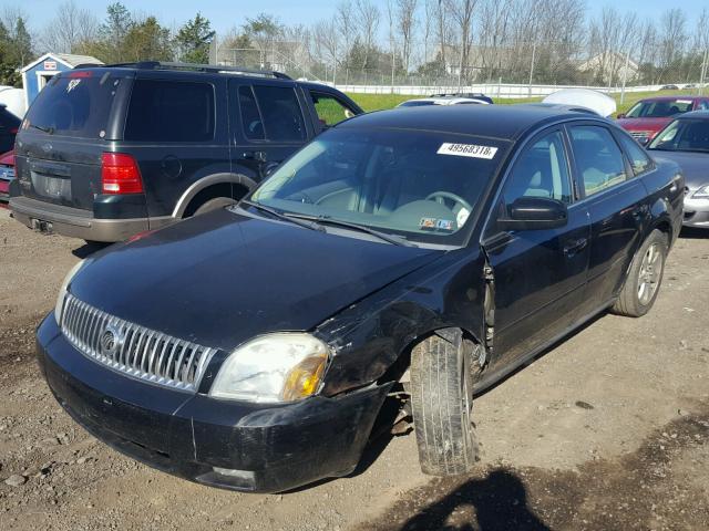 1MEFM40185G611650 - 2005 MERCURY MONTEGO LU BLACK photo 2