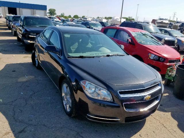 1G1ZC5E02CF183688 - 2012 CHEVROLET MALIBU 1LT BLACK photo 1