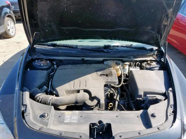 1G1ZC5E02CF183688 - 2012 CHEVROLET MALIBU 1LT BLACK photo 7