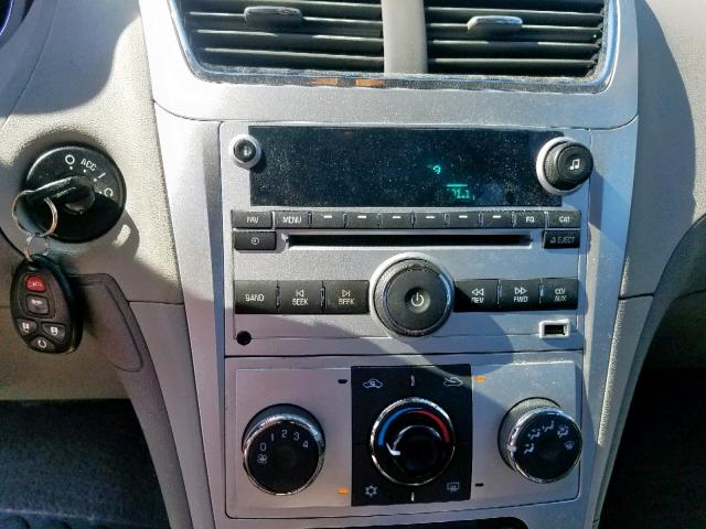 1G1ZC5E02CF183688 - 2012 CHEVROLET MALIBU 1LT BLACK photo 9