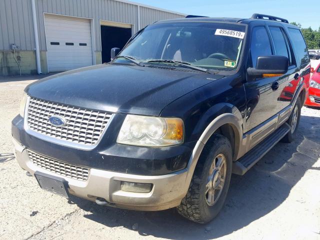 1FMPU18575LA41932 - 2005 FORD EXPEDITION BLACK photo 2