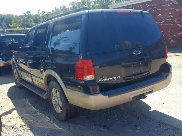 1FMPU18575LA41932 - 2005 FORD EXPEDITION BLACK photo 3