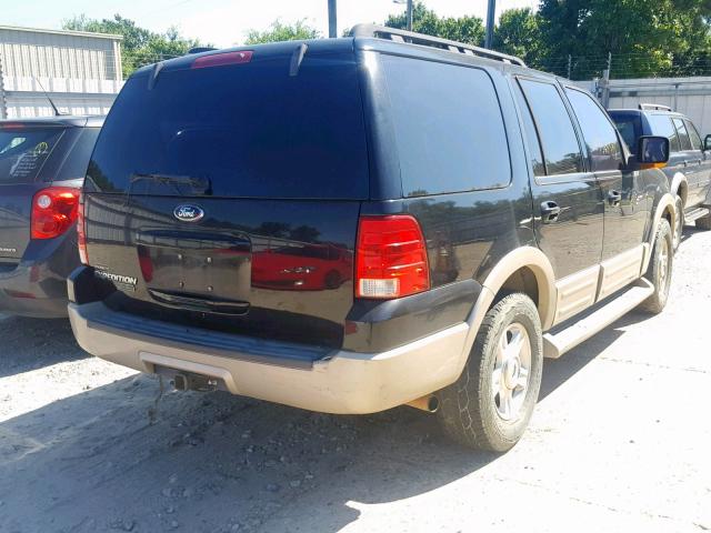 1FMPU18575LA41932 - 2005 FORD EXPEDITION BLACK photo 4