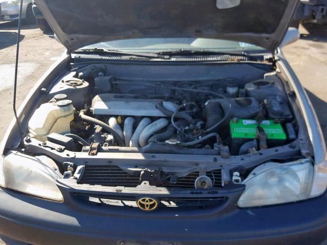 2T1BR18E8XC168005 - 1999 TOYOTA COROLLA VE TAN photo 7