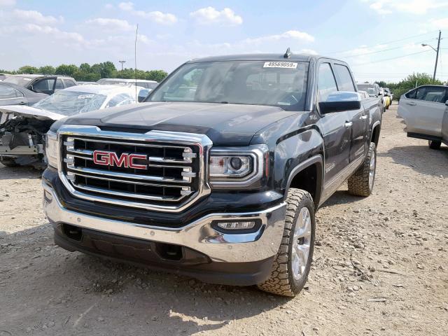 3GTU2NECXHG392424 - 2017 GMC SIERRA K15 BLACK photo 2