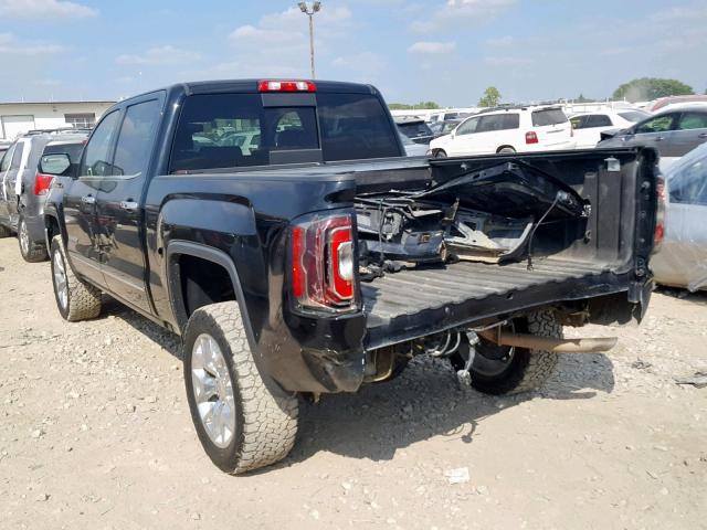 3GTU2NECXHG392424 - 2017 GMC SIERRA K15 BLACK photo 3