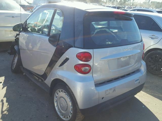 WMEEJ3BA3FK819805 - 2015 SMART FORTWO PUR SILVER photo 3