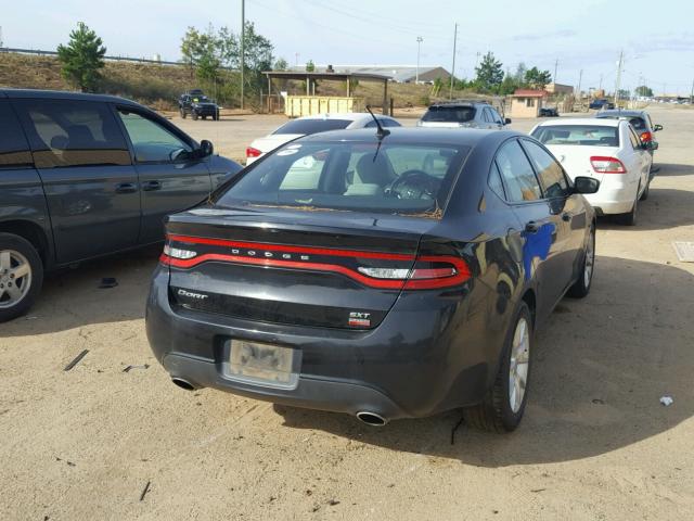 1C3CDFBH9DD134080 - 2013 DODGE DART SXT BLACK photo 4