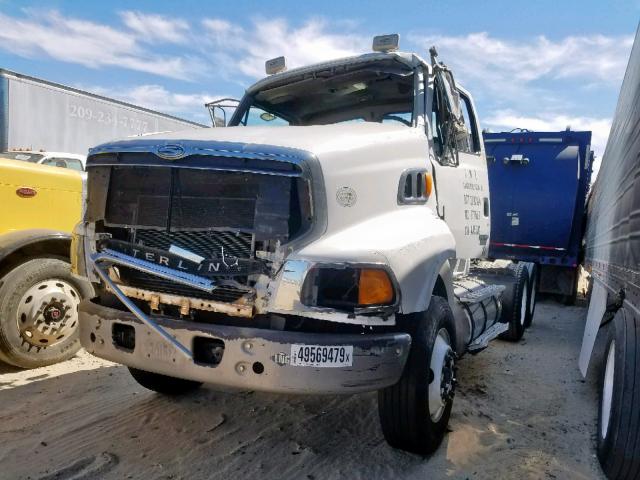 2FWJAWDX09AAG9301 - 2009 STERLING TRUCK L 8500 WHITE photo 2