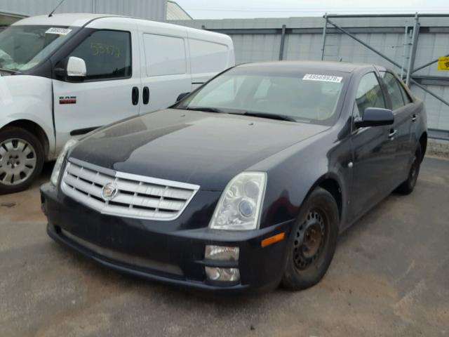 1G6DC67A860107285 - 2006 CADILLAC STS BLUE photo 2