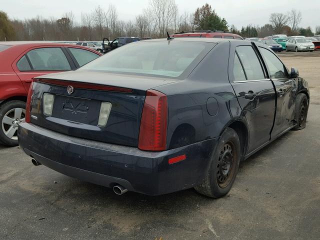 1G6DC67A860107285 - 2006 CADILLAC STS BLUE photo 4