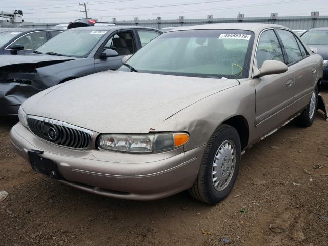 2G4WY55J211104489 - 2001 BUICK CENTURY LI GOLD photo 2