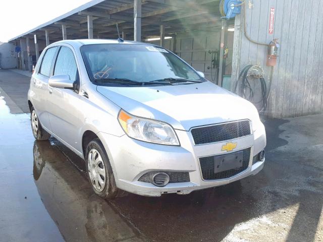 KL1TD6DE8BB173225 - 2011 CHEVROLET AVEO LS SILVER photo 1