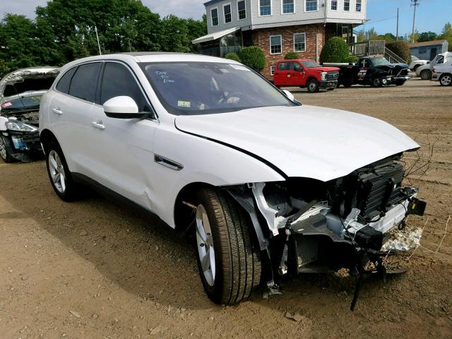 SADCS2FX6KA601762 - 2019 JAGUAR F-PACE WHITE photo 1