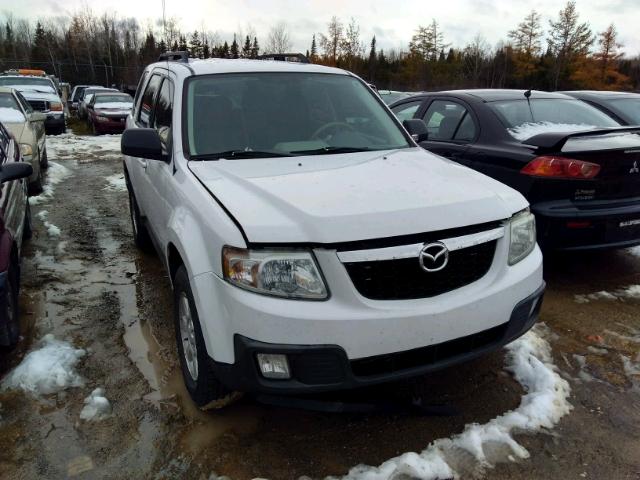 4F2CZ96178KM29207 - 2008 MAZDA TRIBUTE S WHITE photo 1