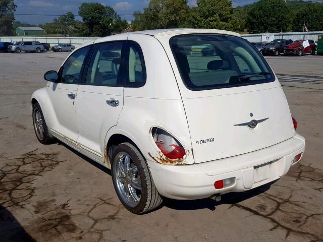 3A8FY48B18T119392 - 2008 CHRYSLER PT CRUISER WHITE photo 3