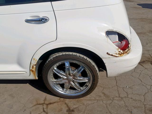 3A8FY48B18T119392 - 2008 CHRYSLER PT CRUISER WHITE photo 9